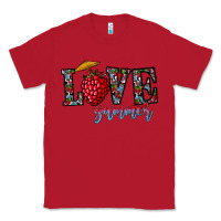 Red love summer Classic Tee - CowhideDigitalArt