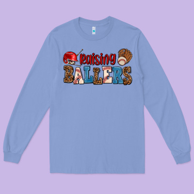 Raising Ballers Long Sleeve Tee Designed By Adodesignshop