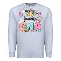 Heather Grey every bunnys favorite cna Premium Sweatshirt - MaliasSmallBusiness