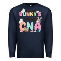 Navy every bunnys favorite cna Premium Sweatshirt - MaliasSmallBusiness
