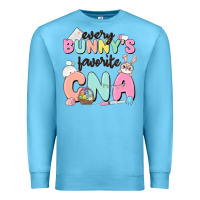 Ocean Blue every bunnys favorite cna Premium Sweatshirt - MaliasSmallBusiness