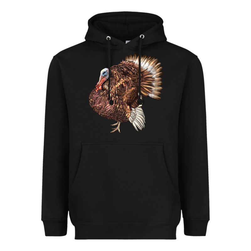 Bourbon Red Turkey Heavyweight Hoodie by LillyAllenDesigns | Teevron