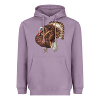 Lavender Bourbon Red Turkey Heavyweight Hoodie - LillyAllenDesigns