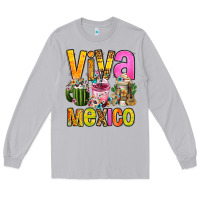 Moon Dust viva mexico mexican coffee cups Long Sleeve Tee - FaDigitalArtStudio