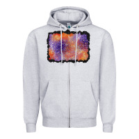 Heather Grey halloween background Zipper Hoodie - BundleAndBundleShop