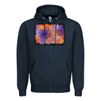 Navy halloween background Zipper Hoodie - BundleAndBundleShop