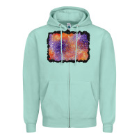 Seafoam halloween background Zipper Hoodie - BundleAndBundleShop