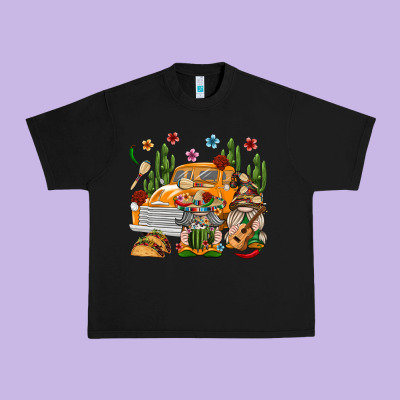 Mexican Gnome Truck Urban Heavy Tee Designed By Texasbilliewilder