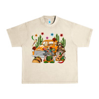 Sandshell Mexican Gnome Truck Urban Heavy Tee - texasbilliewilder