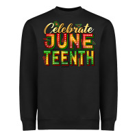 Black celebrate juneteenth Heavyweight Sweatshirt - Zillion Design Studio