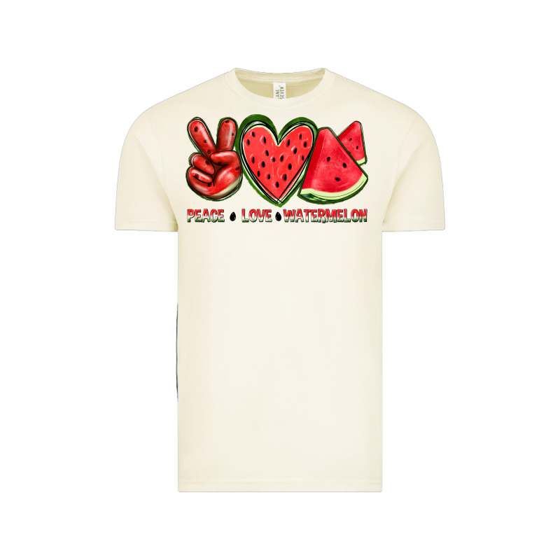 Peace Love Watermelon Vintage Tee by texasbilliewilder | Teevron