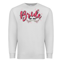 Dove Grey bride Premium Sweatshirt - MaliasSmallBusiness