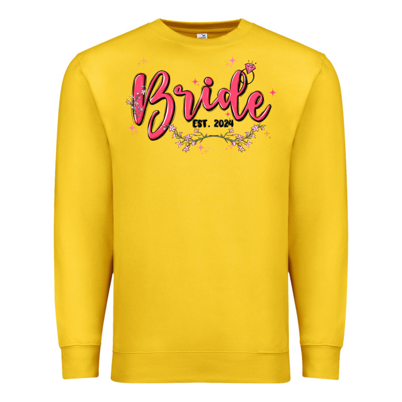 Bride Premium Sweatshirt by MaliasSmallBusiness | Teevron