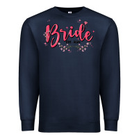 Navy bride Premium Sweatshirt - MaliasSmallBusiness