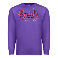 Purple bride Premium Sweatshirt - MaliasSmallBusiness