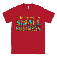 Red minding my own small business Classic Tee - HRA Design Shop
