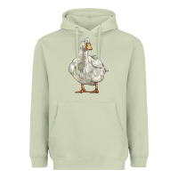 Matcha american pekin duck Heavyweight Hoodie - LillyAllenDesigns