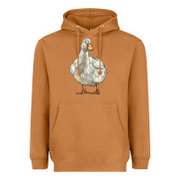 Meerkat american pekin duck Heavyweight Hoodie - LillyAllenDesigns