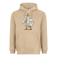 Mushroom american pekin duck Heavyweight Hoodie - LillyAllenDesigns