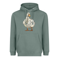 Sage american pekin duck Heavyweight Hoodie - LillyAllenDesigns