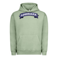 Pigment Oil Green louisiana Urban Hoodie - BarkalooDesign