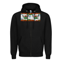 Black oh deer christmas Zipper Hoodie - Artiststas