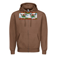Chestnut oh deer christmas Zipper Hoodie - Artiststas