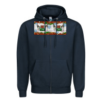 Oh Deer Christmas Zipper Hoodie | Teevron
