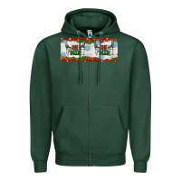 Sports Green oh deer christmas Zipper Hoodie - Artiststas
