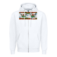 White oh deer christmas Zipper Hoodie - Artiststas