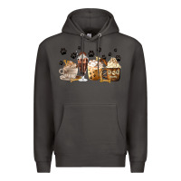 Smoke Dog Mom Coffee Lover Coffee Cups Premium Hoodie - MaliasSmallBusiness