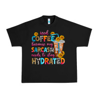 Black iced coffee because my sarcasm needs to stay hydra Urban Heavy Tee - Zillion Design Studio