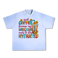 Grape Ice iced coffee because my sarcasm needs to stay hydra Urban Heavy Tee - Zillion Design Studio