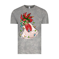 Cloud Rock christmas rooster with lights Vintage Tee - RanaPortraitStore