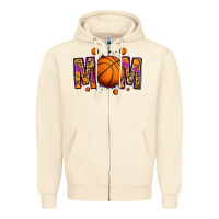 Sandshell basketball mom Zipper Hoodie - Jasminsmagicworld