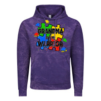 Cloud Purple grandma of a warrior Vintage Hoodie - JahusDesignShop