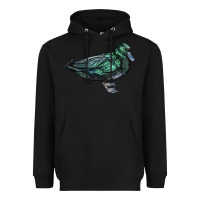 Black East İndie Duck Heavyweight Hoodie - LillyAllenDesigns