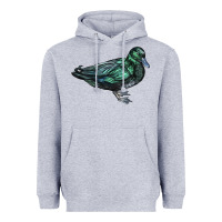 Heather Grey East İndie Duck Heavyweight Hoodie - LillyAllenDesigns