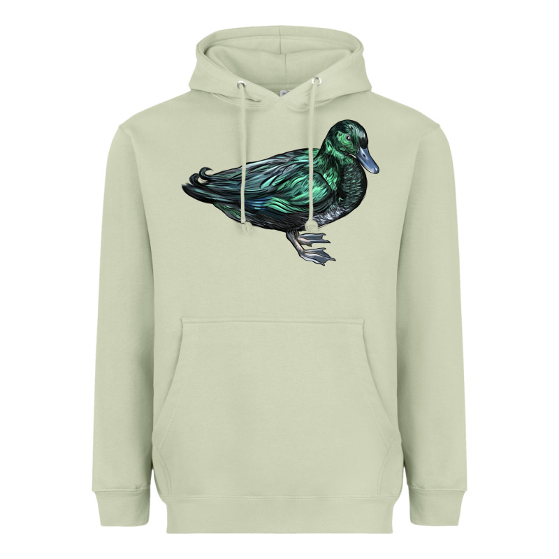 East İndie Duck Heavyweight Hoodie by LillyAllenDesigns | Teevron