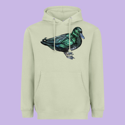 East İndie Duck Heavyweight Hoodie Designed By Lillyallendesigns