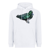 White East İndie Duck Heavyweight Hoodie - LillyAllenDesigns