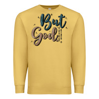 Antique Gold but god Premium Sweatshirt - MaliasSmallBusiness