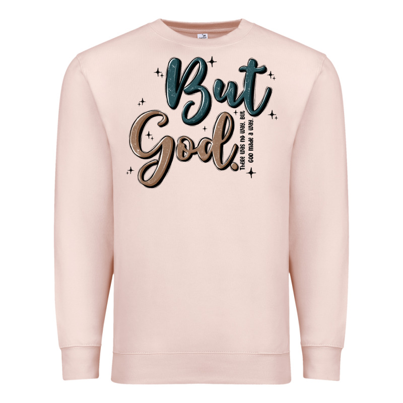But God Premium Sweatshirt by MaliasSmallBusiness | Teevron
