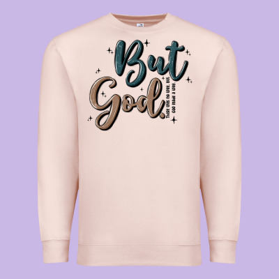 But God Premium Sweatshirt Designed By Maliassmallbusiness