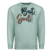 Seafoam but god Premium Sweatshirt - MaliasSmallBusiness