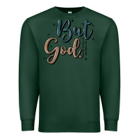 Sports Green but god Premium Sweatshirt - MaliasSmallBusiness