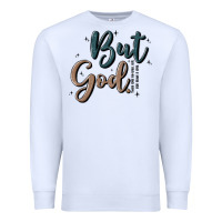 White but god Premium Sweatshirt - MaliasSmallBusiness