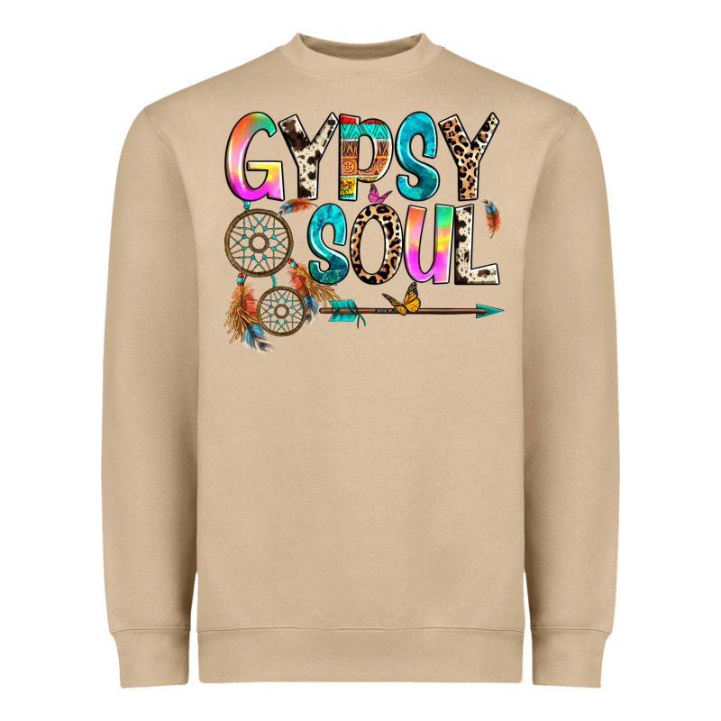 Gypsy Soul Heavyweight Sweatshirt by texasbilliewilder | Teevron