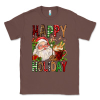 Chestnut happy holiday santa claus christmas Classic Tee - FaDigitalArtStudio