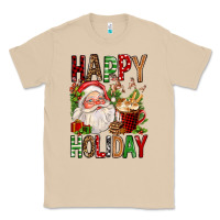 Mushroom happy holiday santa claus christmas Classic Tee - FaDigitalArtStudio